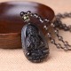 Chinese Zodiac Obsidian Protection Pendant