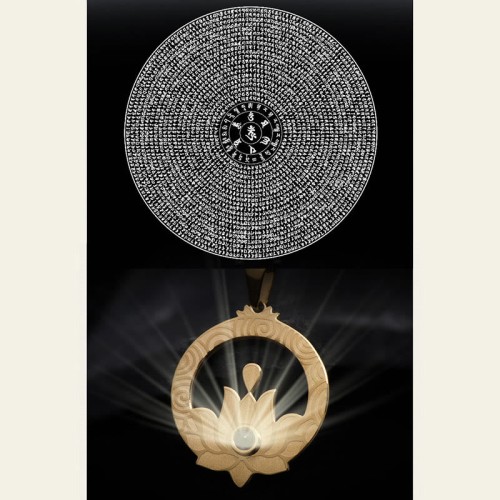 Lotus Titanium Steel Enlightenment Necklace Pendant