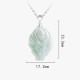 Nine Tailed Fox Jade Prosperity Necklace Pendant