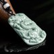 Year of the Dragon Jade Success Amulet Necklace