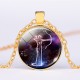 12 Constellations Zodiac Moon Star Protection Necklace 12 Constellations Zodiac Moon Star Protection Necklace