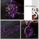 Amethyst Citrine Nine-Tailed Fox Luck Necklace Pendant Amethyst Citrine Nine-Tailed Fox Luck Necklace Pendant