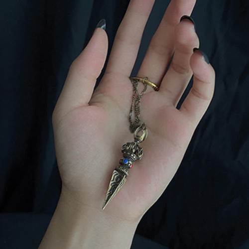 Pentagram Eye of God Feather Copper Healing Necklace Pentagram Eye of God Feather Copper Healing Necklace