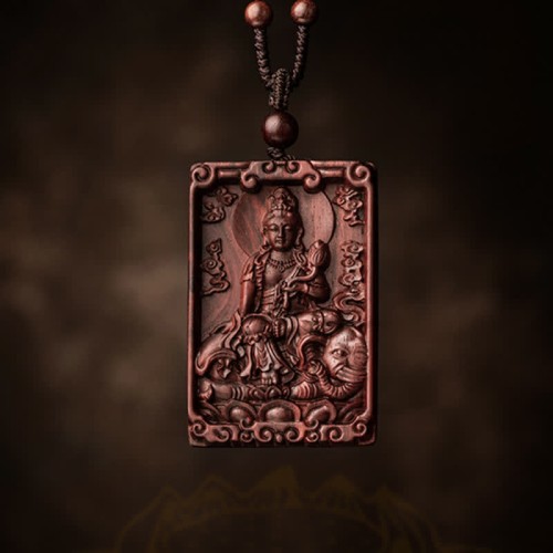 Chinese Zodiac Buddha Sandalwood Protection Necklace Chinese Zodiac Buddha Sandalwood Protection Necklace