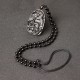 Black Obsidian Tiger Eye Dragon Phoenix Necklace Black Obsidian Tiger Eye Dragon Phoenix Necklace