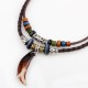 Ethnic Wolf Tooth Beads Wealth Necklace