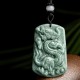 Year of the Dragon Jade Success Amulet Necklace