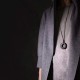 Zen Circle Ebony Wood Calm Necklace Pendant Zen Circle Ebony Wood Calm Necklace Pendant