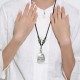 999 Silver Zodiac Natal Buddha Heart Sutra Necklace 999 Silver Zodiac Natal Buddha Heart Sutra Necklace