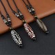 Nine-Eye Dzi Bead Wealth Necklace Nine-Eye Dzi Bead Wealth Necklace