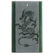 Hetian Cyan Jade Dragon Success Necklace Hetian Cyan Jade Dragon Success Necklace