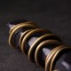 Tibet Ebony Wood Copper Peace Necklace Tibet Ebony Wood Copper Peace Necklace