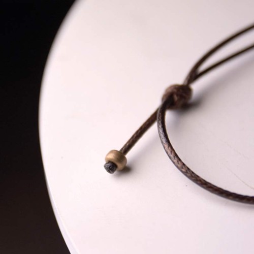 Zen Circle Ebony Wood Enlightenment Necklace Zen Circle Ebony Wood Enlightenment Necklace