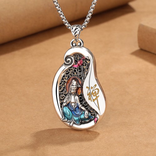 Avalokitesvara Copper Wealth Necklace Avalokitesvara Copper Wealth Necklace