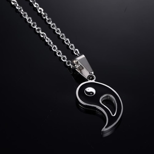 Yin Yang Couple Pendant Necklace Yin Yang Couple Pendant Necklace