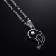 Yin Yang Couple Pendant Necklace Yin Yang Couple Pendant Necklace