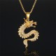Chinese Zodiac Dragon Zircon Protection Necklace Chinese Zodiac Dragon Zircon Protection Necklace
