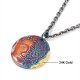 999 Sterling Silver Half Demon Half Buddha Compassion Necklace 999 Sterling Silver Half Demon Half Buddha Compassion Necklace