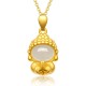 White Jade Buddha Success Necklace White Jade Buddha Success Necklace
