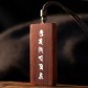 999 Silver Red Sandalwood Ebony Om Mani Padme Necklace 999 Silver Red Sandalwood Ebony Om Mani Padme Necklace