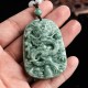 Chinese Zodiac Dragon Jade Prosperity Necklace Pendant Chinese Zodiac Dragon Jade Prosperity Necklace Pendant