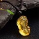 FengShui Citrine PiXiu Wealth Necklace