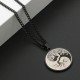 Tree of Life Titanium Steel Necklace Pendant