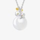925 Silver Chalcedony Twelve Months Flower Harmony Pendant 925 Silver Chalcedony Twelve Months Flower Harmony Pendant