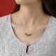 925 Silver Four Leaf Clover White Jade Necklace 925 Silver Four Leaf Clover White Jade Necklace