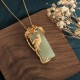Green Aventurine Balance Necklace Pendant