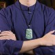 Year of the Dragon Jade Success Amulet Necklace