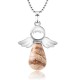 Little Angel Wings Crystal Luck Necklace Little Angel Wings Crystal Luck Necklace