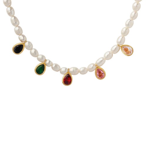 Pearl Crystal Purity Necklace Pendant Pearl Crystal Purity Necklace Pendant
