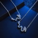 925 Sterling Silver Dragon Protection Necklace 925 Sterling Silver Dragon Protection Necklace