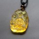 Ksitigarbha Buddha Liuli Serenity Necklace Ksitigarbha Buddha Liuli Serenity Necklace