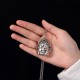 925 Sterling Silver Buddha Head Compassion Necklace 925 Sterling Silver Buddha Head Compassion Necklace