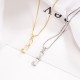 Chalcedony Bamboo Harmony Necklace