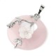 Various Crystal Amethyst Green Aventurine Flower Necklace Various Crystal Amethyst Green Aventurine Flower Necklace