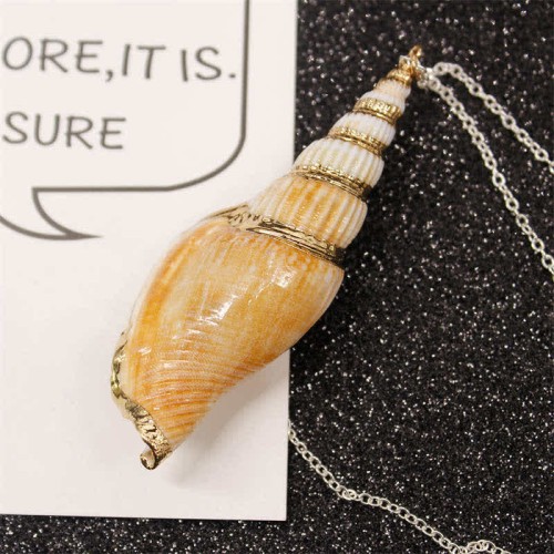 Shankha Conch Shell Lucky Necklace Shankha Conch Shell Lucky Necklace