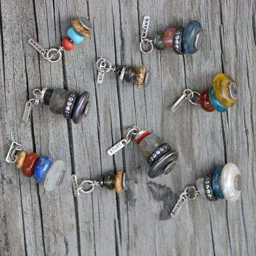 Zen Cairn Labradorite Crystal Calm Necklace