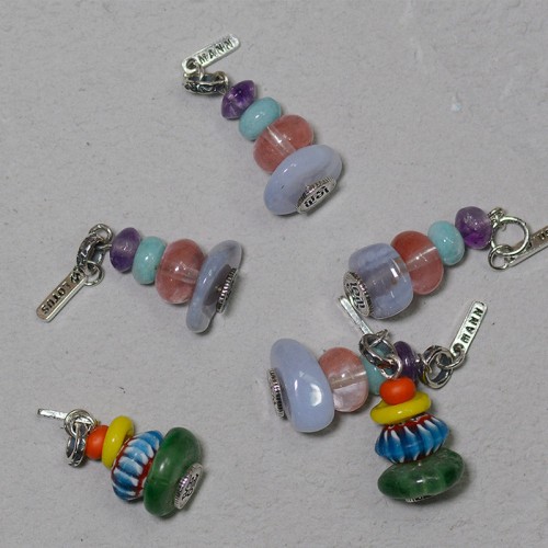 Zen Cairn Labradorite Crystal Calm Necklace