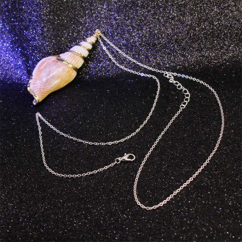 Shankha Conch Shell Lucky Necklace Shankha Conch Shell Lucky Necklace
