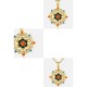 925 Sterling Silver Lotus Flower Zircon Necklace 925 Sterling Silver Lotus Flower Zircon Necklace