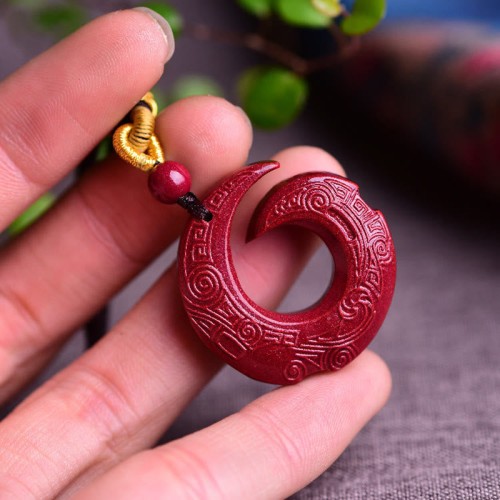 Cinnabar Blessing Necklace Cinnabar Blessing Necklace