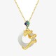 Dragon Year Hetian White Jade Success Necklace Pendant