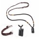 Natural Black Tourmaline Positive Rope Necklace Natural Black Tourmaline Positive Rope Necklace