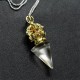 Tibetan Dorje Vajra Lotus Liuli Strength Necklace Pendant Tibetan Dorje Vajra Lotus Liuli Strength Necklace Pendant