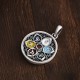 Om Mani Padme Hum Purity Necklace Pendant Om Mani Padme Hum Purity Necklace Pendant
