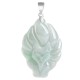 Nine Tailed Fox Jade Prosperity Necklace Pendant