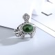 925 Sterling Silver Hetian Cyan Jade Elephant Success Necklace 925 Sterling Silver Hetian Cyan Jade Elephant Success Necklace